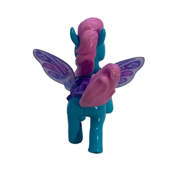 My Little Pony Mattel 2017 Unicorn Pegasus Figure With Pink Mane Purple Wings - Picture 4 of 9